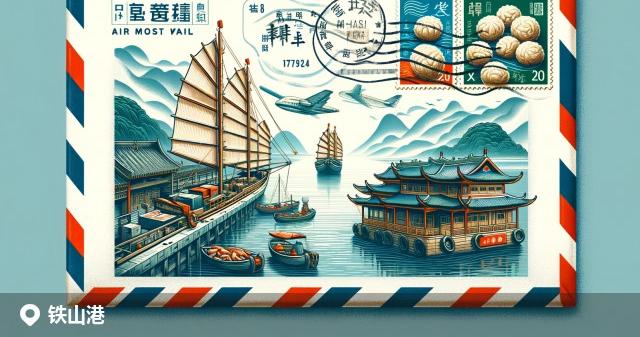 铁山港区邮政编码分布图
