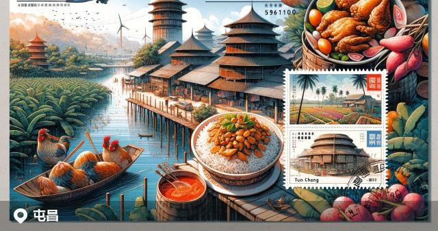屯昌县邮政编码分布图