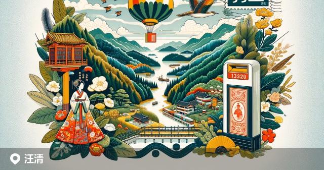 汪清县邮政编码分布图