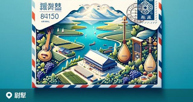 尉犁县邮政编码分布图