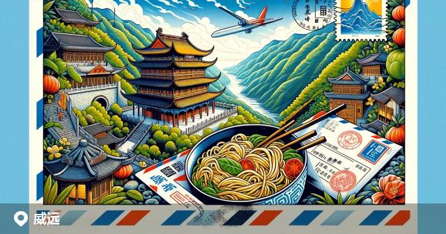 威远县邮政编码分布图