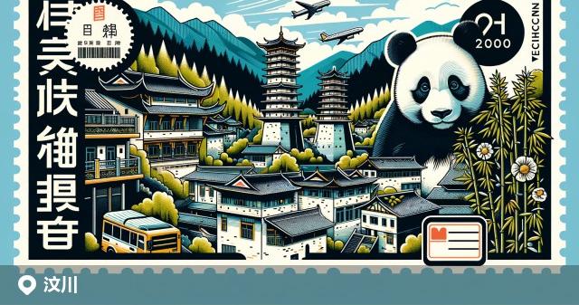 汶川县邮政编码分布图