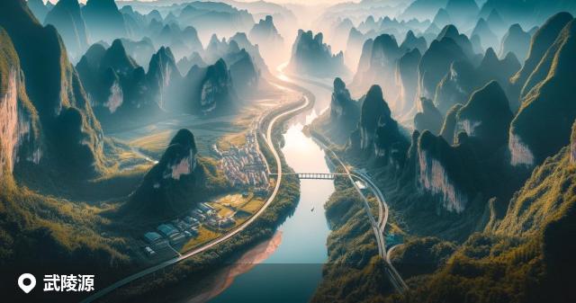 武陵源区邮政编码分布图