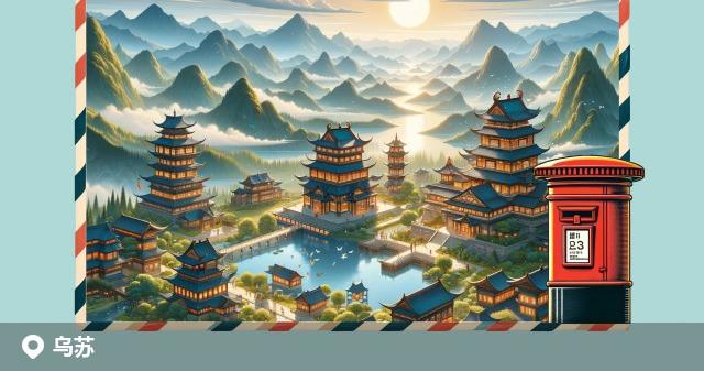 乌苏市邮政编码分布图