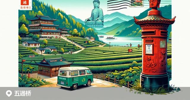 五通桥区邮政编码分布图