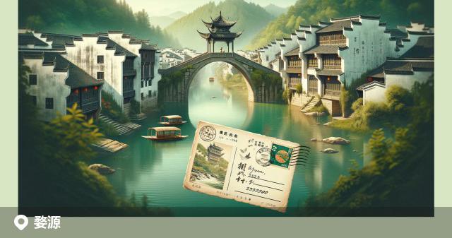 婺源县邮政编码分布图