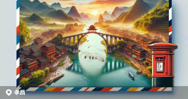 孝昌县邮政编码分布图