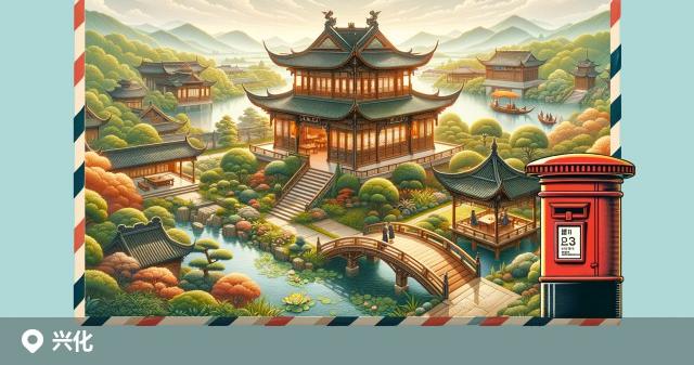 兴化市邮政编码分布图