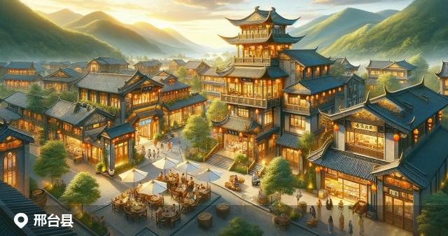 邢台县邮政编码分布图