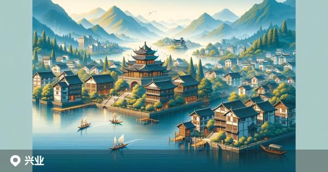 兴业县邮政编码分布图