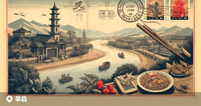 莘县邮政编码分布图