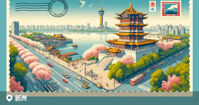 新洲区邮政编码分布图