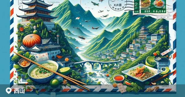西山区邮政编码分布图