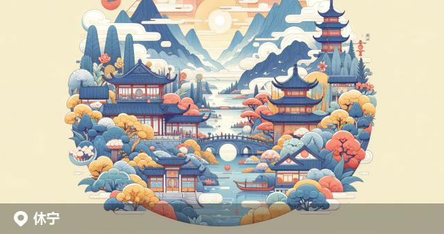 休宁县邮政编码分布图