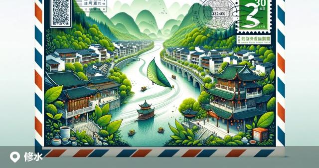 修水县邮政编码分布图