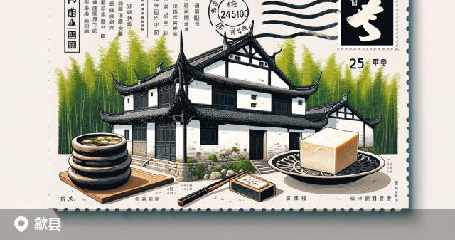 歙县邮政编码分布图