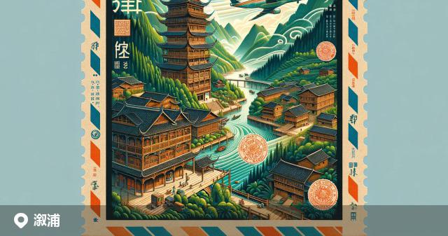 溆浦县邮政编码分布图