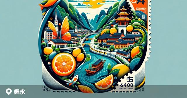 叙永县邮政编码分布图