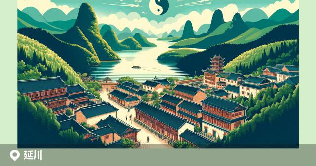 延川县邮政编码分布图