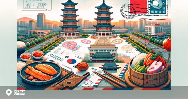 延吉市邮政编码分布图