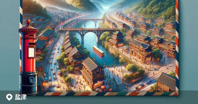 盐津县邮政编码分布图