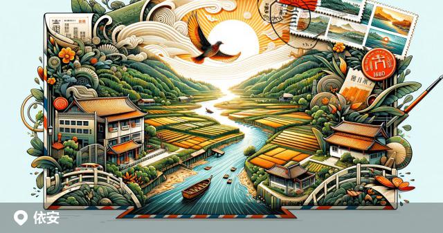 依安县邮政编码分布图