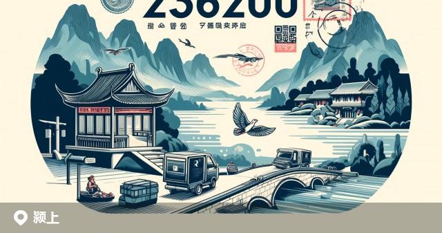 颍上县邮政编码分布图