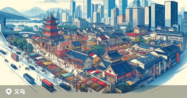 义乌市邮政编码分布图