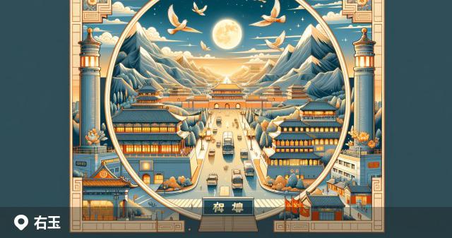 右玉县邮政编码分布图