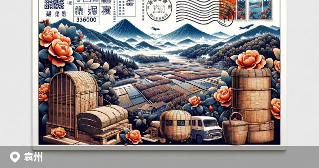 袁州区邮政编码分布图