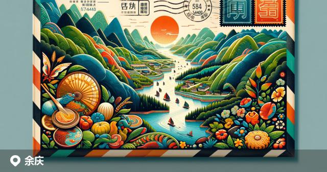 余庆县邮政编码分布图
