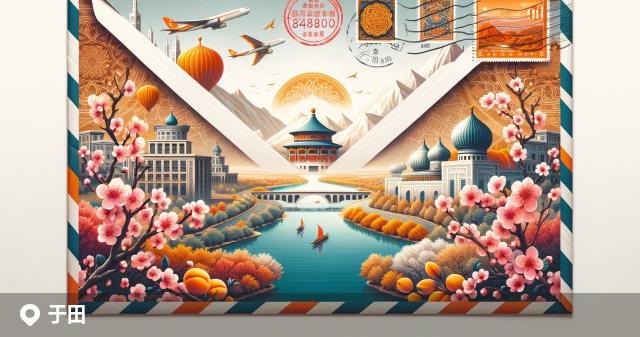 于田县邮政编码分布图