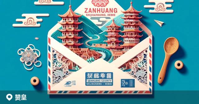 赞皇县邮政编码分布图