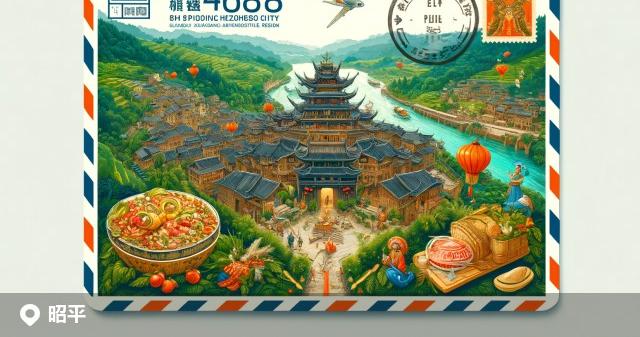 昭平县邮政编码分布图