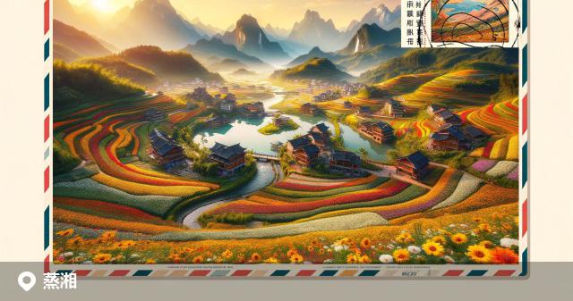 蒸湘区邮政编码分布图