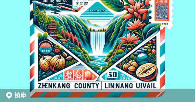 镇康县邮政编码分布图