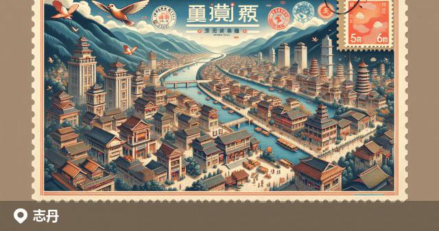 志丹县邮政编码分布图