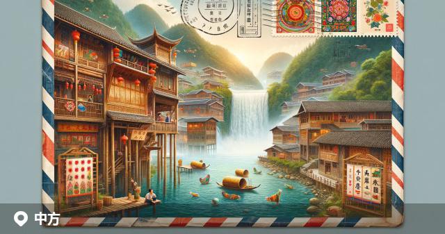 中方县邮政编码分布图