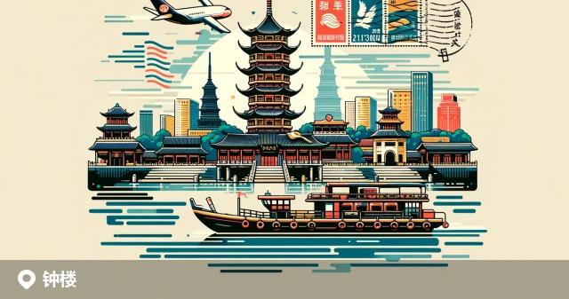 钟楼区邮政编码分布图