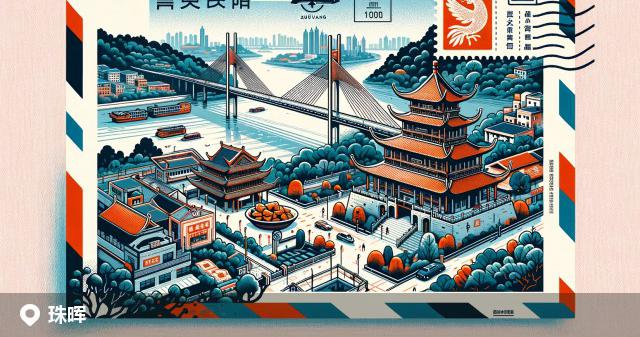 珠晖区邮政编码分布图