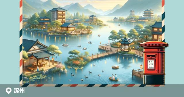 涿州市邮政编码分布图