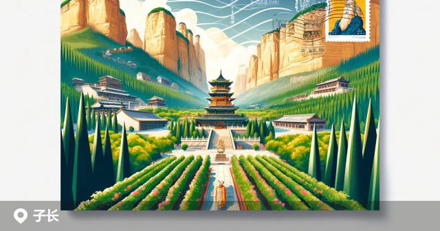 子长县邮政编码分布图