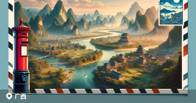 广西邮政编码分布图