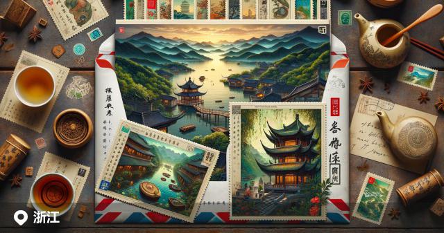 浙江邮政编码分布图