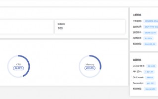 开源&Docker 篇一百零六：一款全新的docker可视化监控与管理工具，还支持宿主机的网络、硬盘监控展示