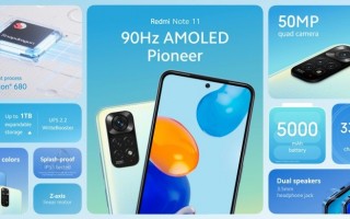 Redmi Note 11新版发布：更换高通芯