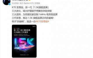 TCL华星1.5K屏幕官方公布