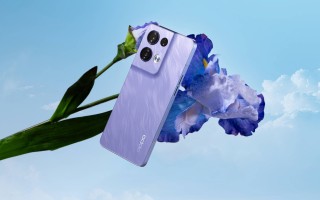 源自鸢尾的花仙紫，是 OPPO 的夏日特调