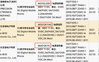 小米10新版本、Redmi K40系列入网！