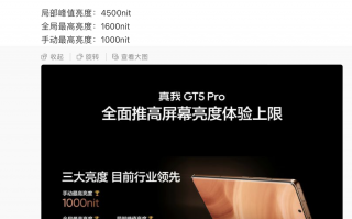 realme 徐起加入“小米一加亮度论战”：真我 GT5 Pro 手机“手动最高 1000 尼特”
